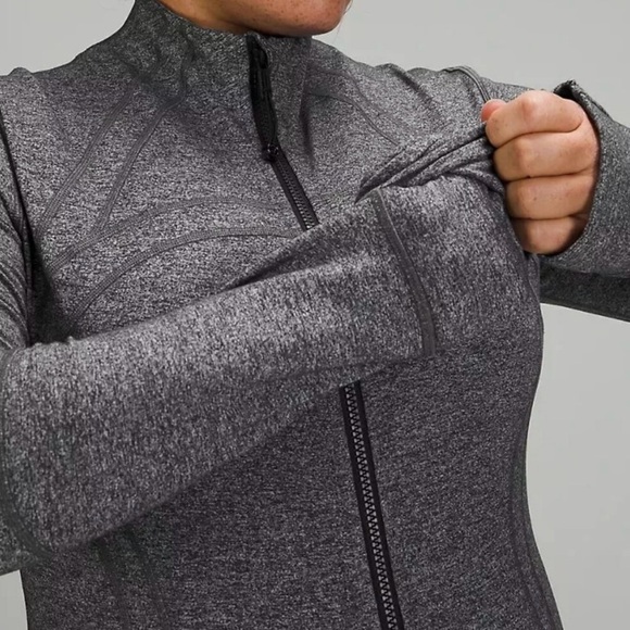 Heathered Black Lululemon Define Jacket *Luon - Picture 3 of 4